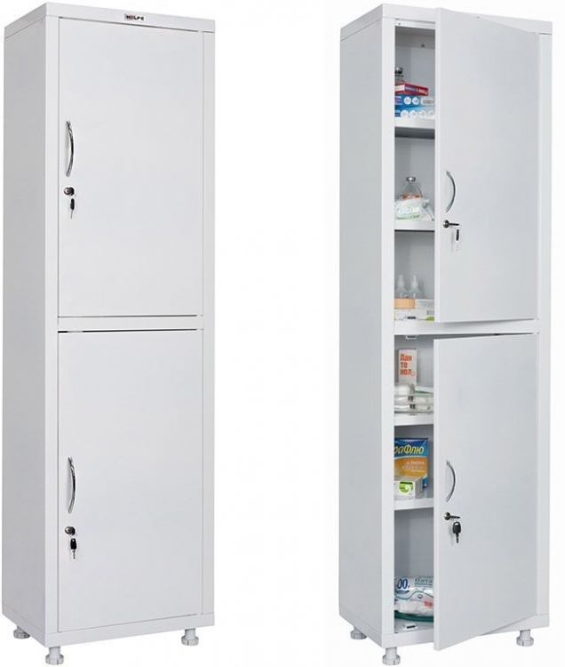  Медицинский шкаф HILFE МД 1 1657/SS